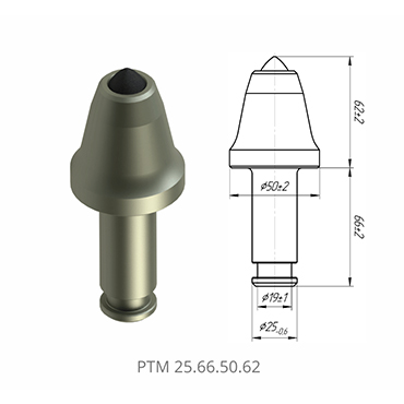 掘進(jìn)機(jī)截齒PTM 25.66.50.62