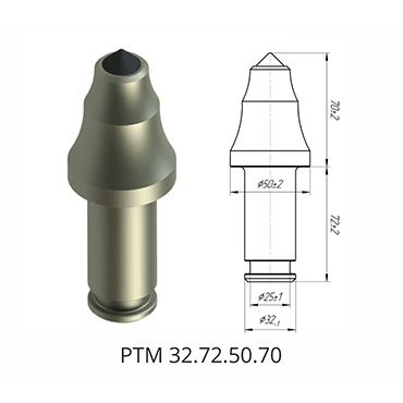 掘進(jìn)機(jī)截齒PTM 32.72.50.70