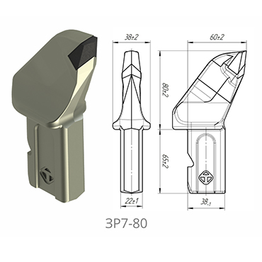 截齒3P7-80