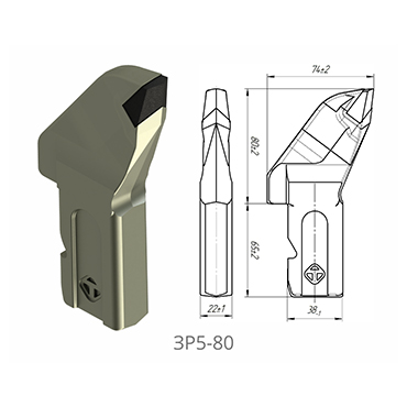 旋挖機(jī)截齒3P5-80