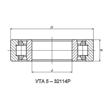 軸承UTA 5-32114R