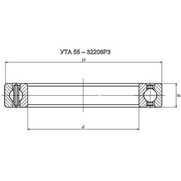 軸承UTA 55-32208R3