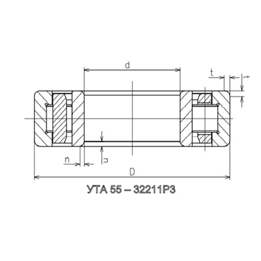 軸承UTA 55-32211R3