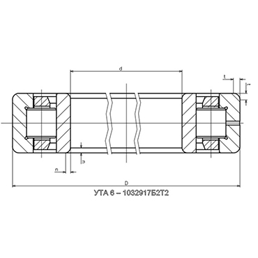 軸承UTA 6-1032917B2T2